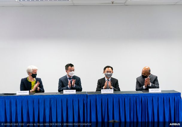 Singapore Airshow 2022 - Sustainable aviation partnerships announcement