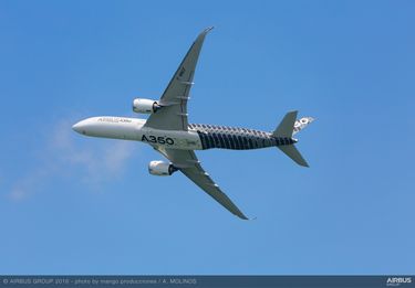 Singapore Airshow 2016_A350 XWB flying display 4 Singapore Airshow 2016_A350 XWB flying display 4