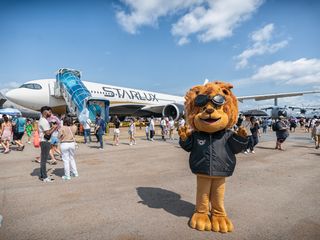 Leo as a guest at Singapore Airshow 2024 - Day 5 Leo as a guest at Singapore Airshow 2024 - Day 5