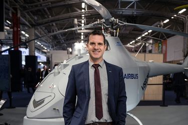Nicolas Delmas, Airbus Helicopters Head of UAS and the VSR programme Nicolas Delmas, Airbus Helicopters Head of UAS and the VSR programme