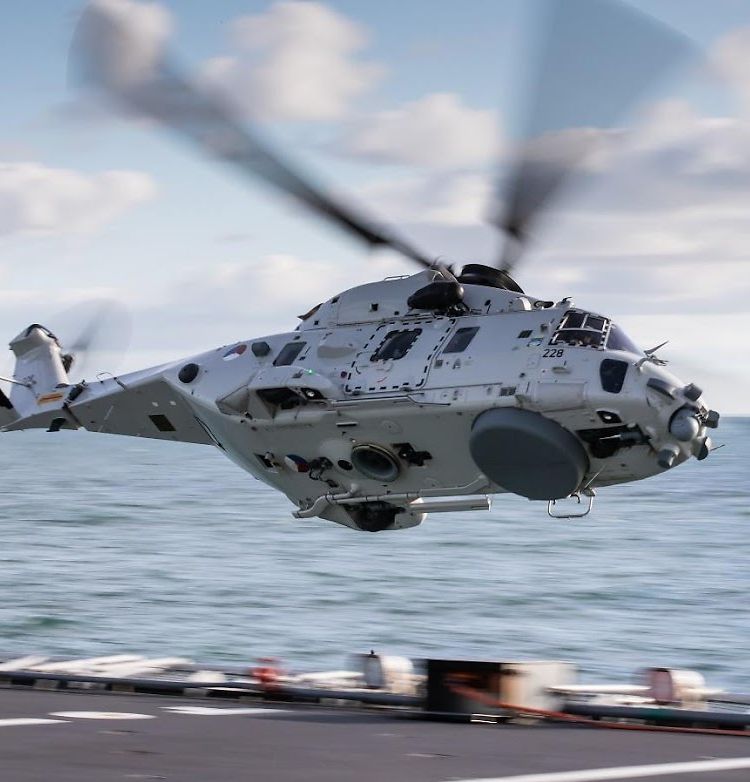 NH90 in flight NH90 in flight