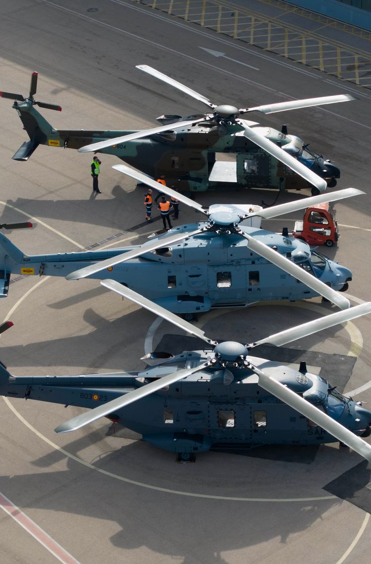 Delivery of Standard 3 configured NH90 Delivery of Standard 3 configured NH90