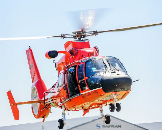 MH-65 USCG helicopter in Grand Prairie TX USPH-0026-0140 MH-65 USCG helicopter in Grand Prairie TX USPH-0026-0140