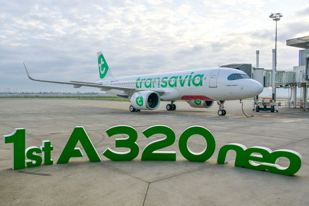 First A320neo delivery to Transavia