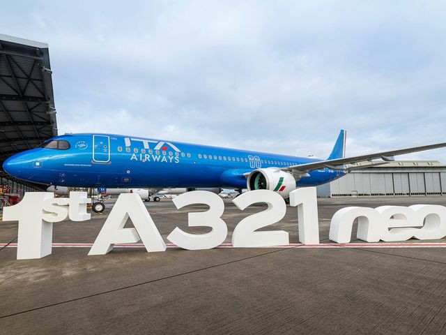 ITA Airways - First A321neo delivery in Hamburg ITA Airways - First A321neo delivery in Hamburg