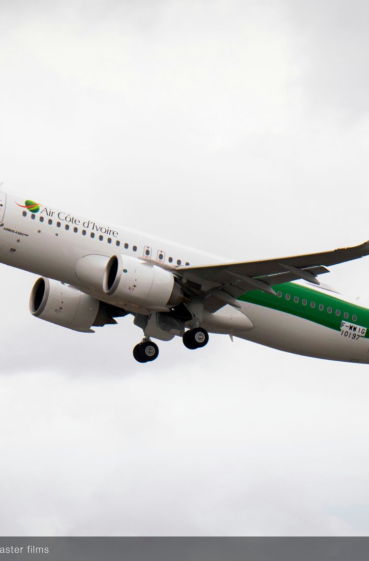 A320neo Air Cote d'Ivoire MSN10197 - First Flight A320neo Air Cote d'Ivoire MSN10197 - First Flight