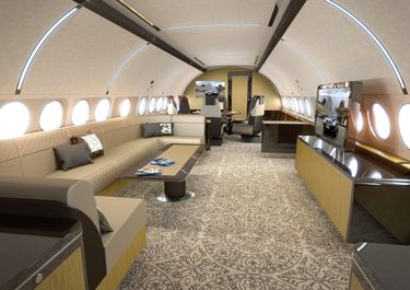 ACJ319 Airbus - Elegance Lounge ACJ319 Airbus - Elegance Lounge
