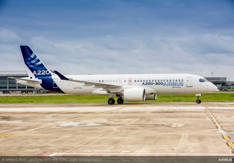 A220-300 Airbus Demonstration Tour Asia - On ground A220-300 Airbus Demonstration Tour Asia - On ground