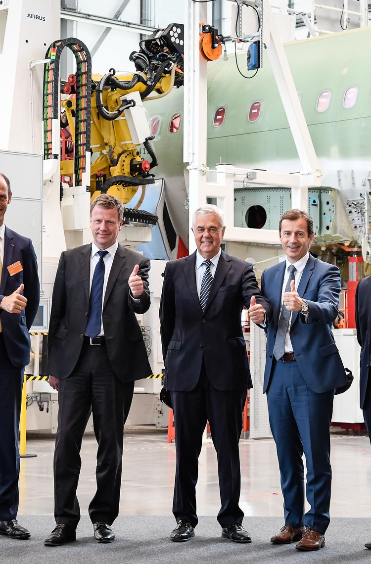Hamburg production line inauguration VIP 1 Hamburg production line inauguration VIP 1