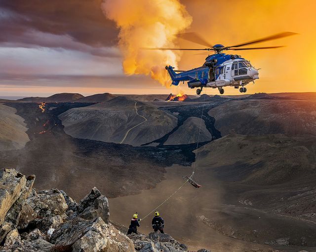 H225 After volcanic eruption H225 After volcanic eruption