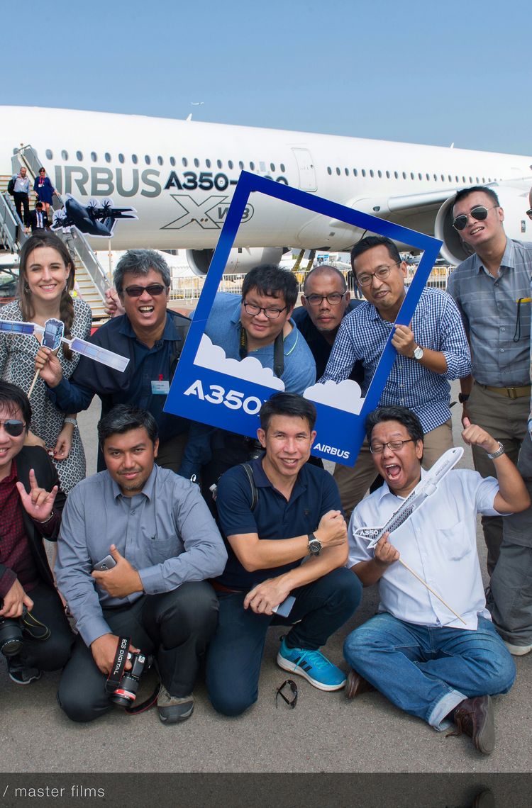 Singapore Airshow 2018 - A350-1000 bloggers visit - Day 03 Singapore Airshow 2018 - A350-1000 bloggers visit - Day 03
