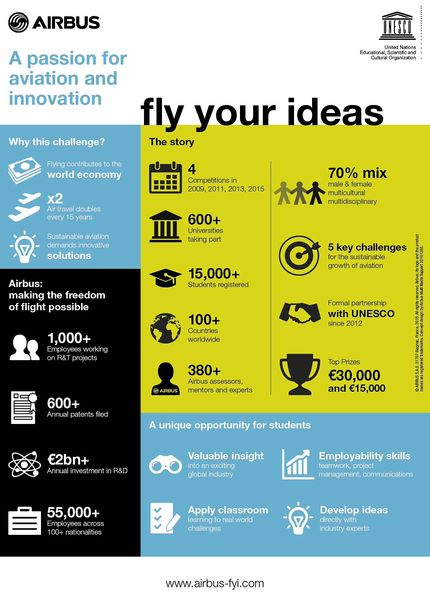 Fly Your Ideas Infographic