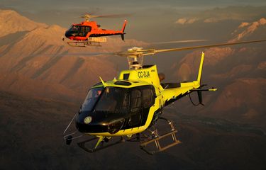 Rotortec's H125s in flight Rotortec's H125s in flight