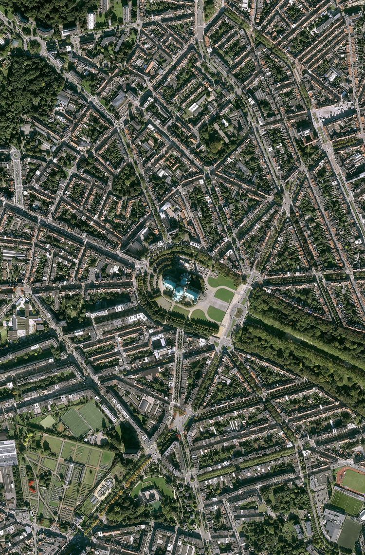 Satellite image of Brussels from Pléiades Neo Satellite image of Brussels from Pléiades Neo