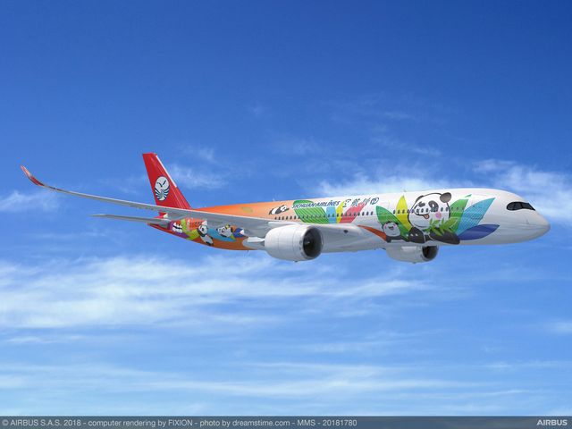 A350 900 SICHUAN AIRLINES A350 900 SICHUAN AIRLINES