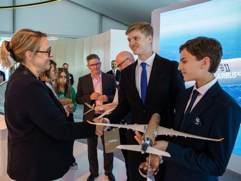 Paris Airshow 2023 - A350F New livery ceremony  Paris Airshow 2023 - A350F New livery ceremony