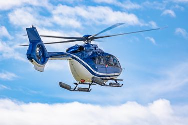 The Airbus H145 in flight The Airbus H145 in flight