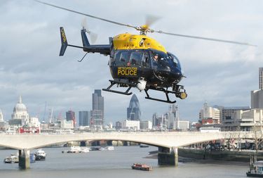 EC145 in flight for Metropolitan Police EC145 in flight for Metropolitan Police