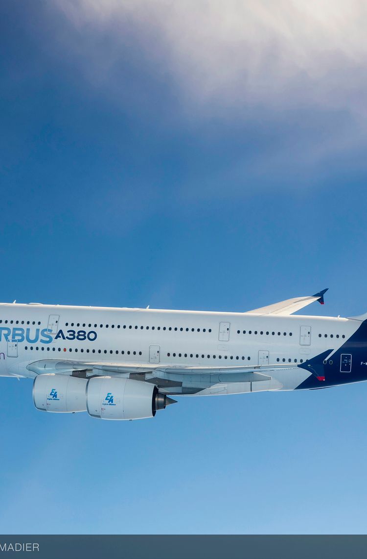 A380 in flight A380 in flight