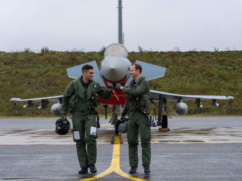 Spanish and German Eurofighters secure Baltic skies 02 Spanish and German Eurofighters secure Baltic skies 02