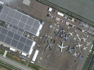 Singapore Airshow captured by Pleiades Neo Singapore Airshow captured by Pleiades Neo