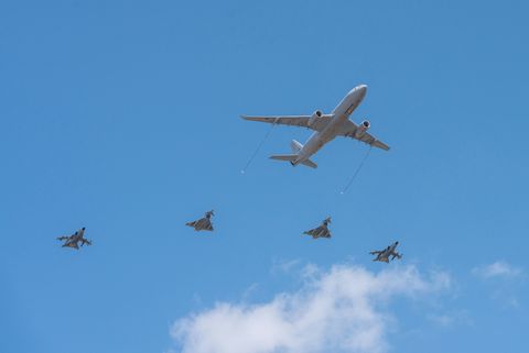 Military Aircraft Parade - ILA Air Show 2022