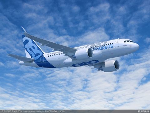 A319neo PW AIRBUS IN FLIGHT