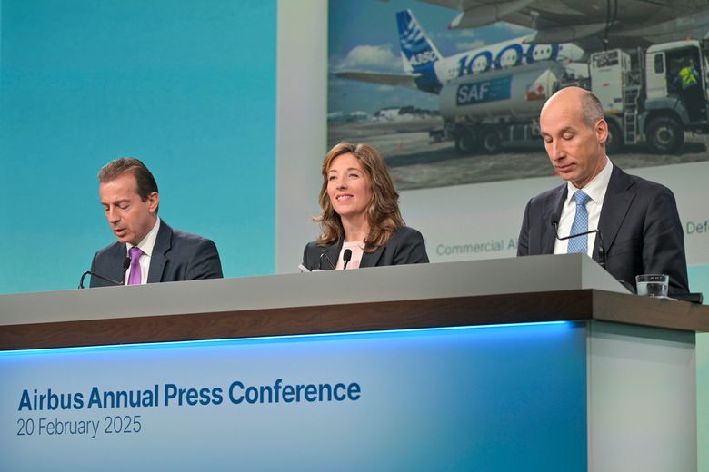 Airbus Annual Press Conference - ambiance Airbus Annual Press Conference - ambiance