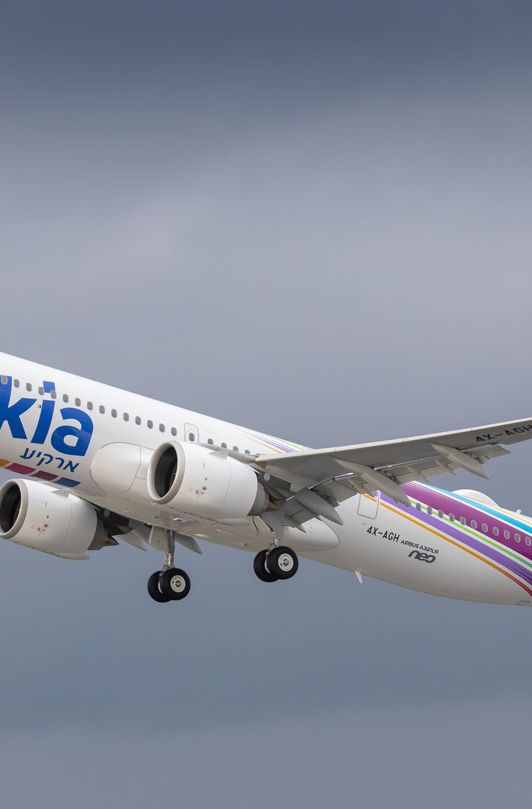 A321LR Arkia takeoff A321LR Arkia takeoff