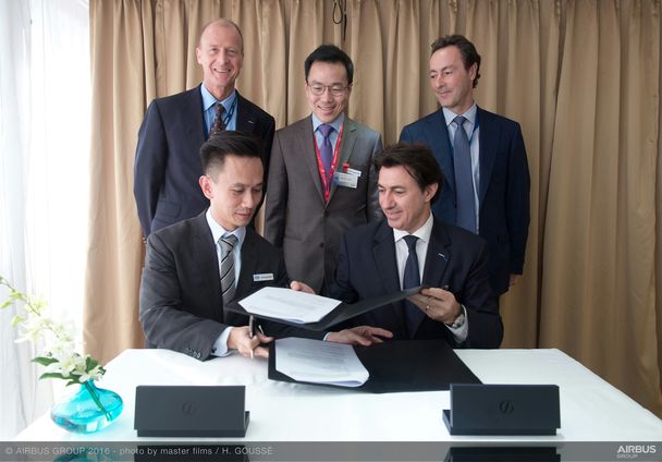 Airbus Group signs MOU with Singapore’s Economic Development Board (EDB) to develop innovative aircraft maintenance of the future.