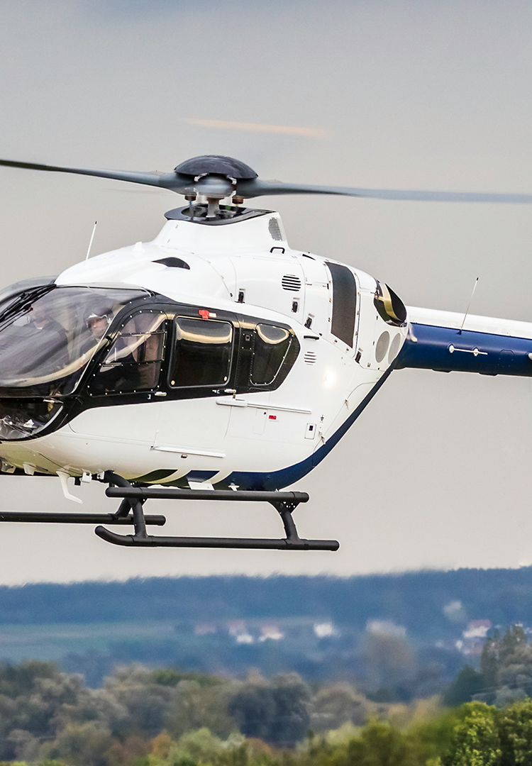 H135 in flight H135 in flight