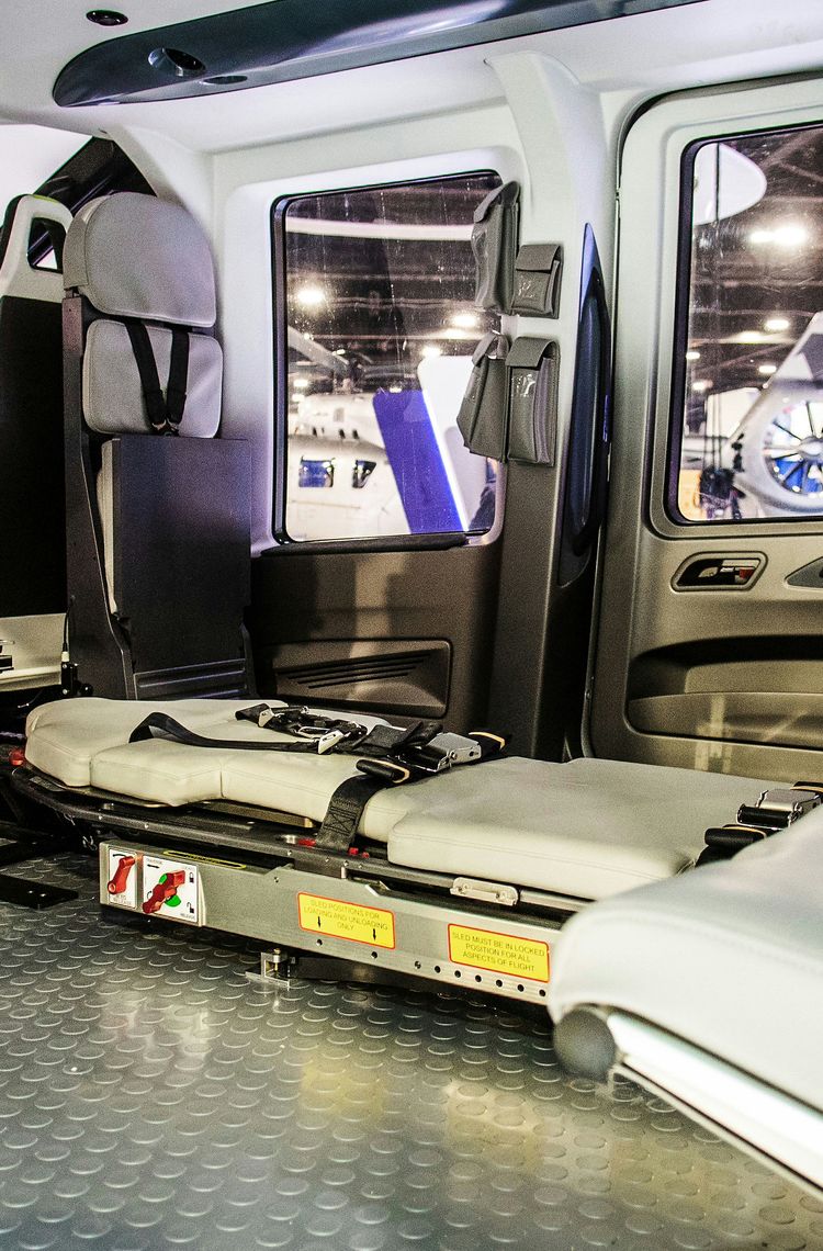 Airbus Helicopters unveils H160 air medical cabin concept by Metro Aviation in North America Airbus Helicopters unveils H160 air medical cabin concept by Metro Aviation in North America