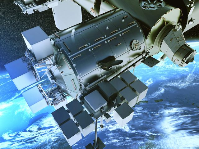 Bartolomeo platform at International Space Station Bartolomeo platform at International Space Station