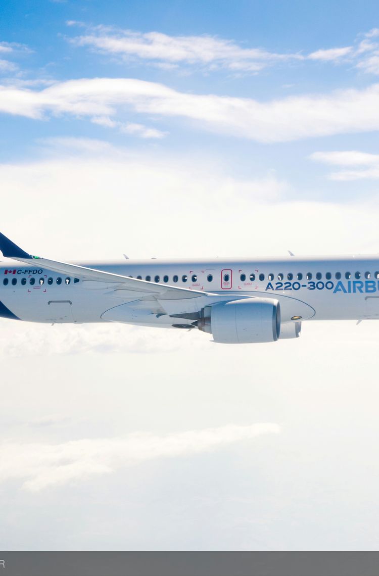 A220-300 in flight 1 A220-300 in flight 1
