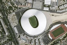 Marseille statium for European Football Championship 2016 mapped by Pléiades Satellites Marseille statium for European Football Championship 2016 mapped by Pléiades Satellites