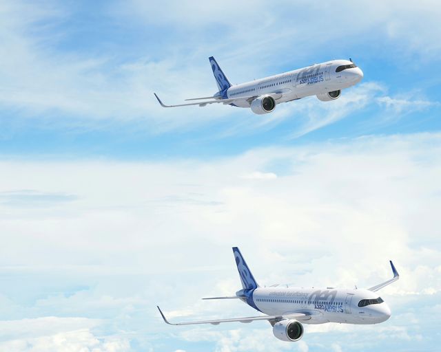 A320neo Family in flight A320neo Family in flight
