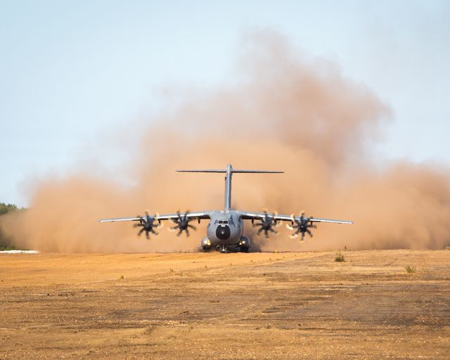 A400M Unpaved Runway Test A400M Unpaved Runway Test