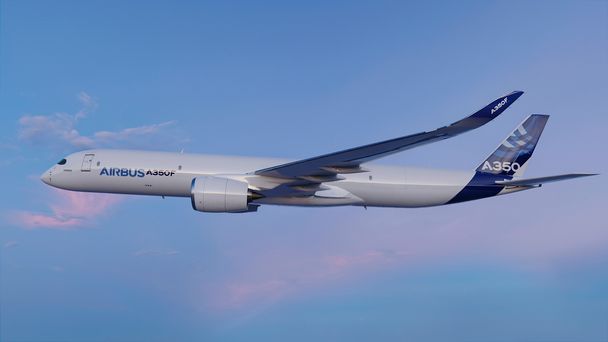 A350F in Airbus livery 