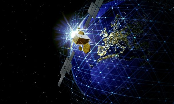 CGI image of SKYNET 6A Skynet 6A project