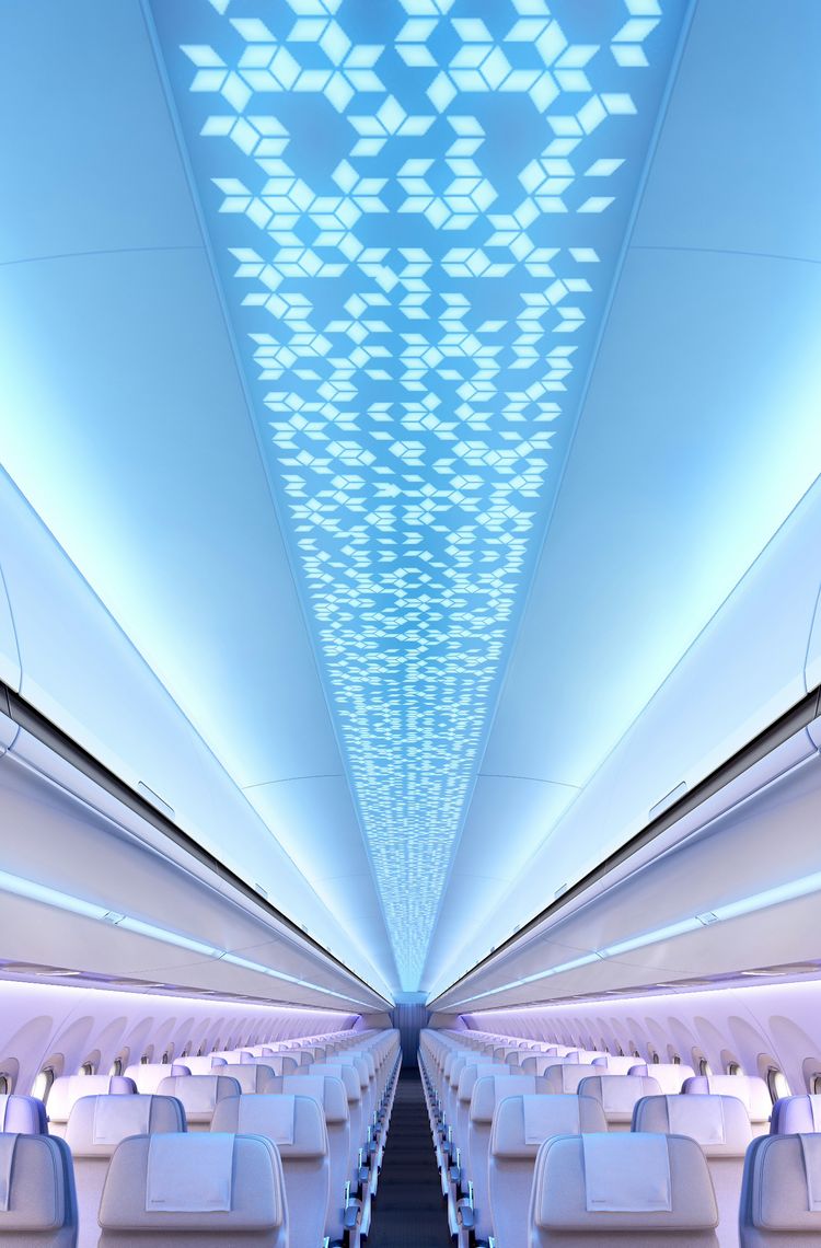 Airspace cabin ceiling Airspace cabin ceiling