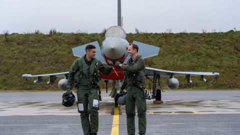 Spanish and German Eurofighters secure Baltic skies 02