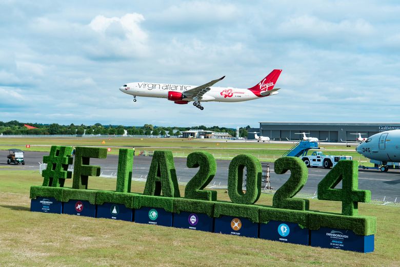 FIA Airshow 2024 Day BTO - Virgin A330neo  FIA Airshow 2024 Day BTO - Virgin A330neo