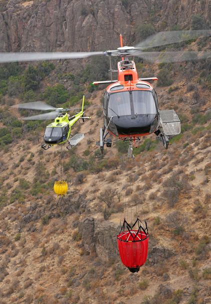 H125s with firefighting equipment