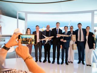 Paris Airshow 2023 - A350F New livery ceremony  Paris Airshow 2023 - A350F New livery ceremony