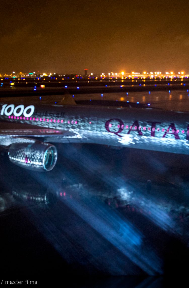 A350-1000 Qatar Airways first delivery - Mapping A350-1000 Qatar Airways first delivery - Mapping