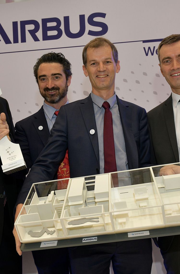 Airbus and Safran win Crystal Cabin Award at Aircraft Interiors Expo Airbus and Safran win Crystal Cabin Award at Aircraft Interiors Expo