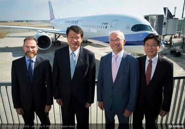 China Airlines’ first A350 XWB_delivery 2 China Airlines’ first A350 XWB_delivery 2