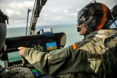 Pilots aboard the H135 Pilots aboard the H135