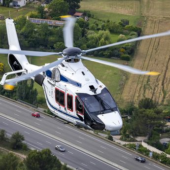 H160 in flight H160 in flight