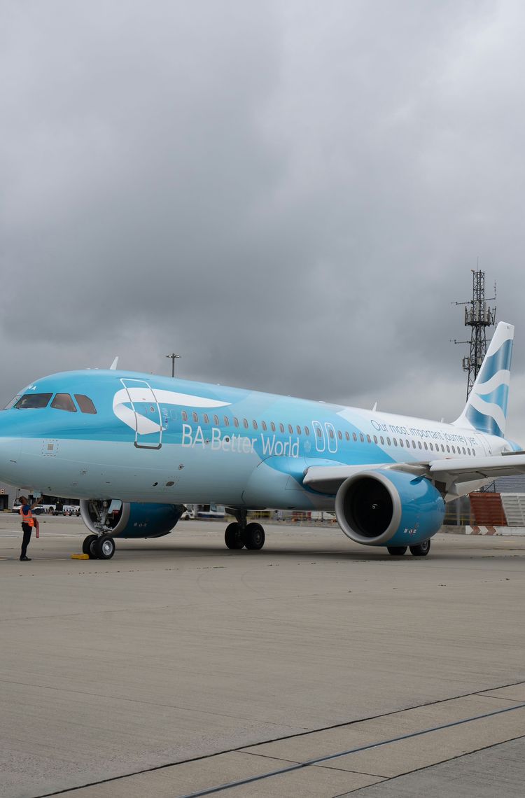 A320neo BA Better World on ground A320neo BA Better World on ground